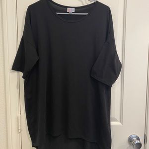 Solid black lularoe irma